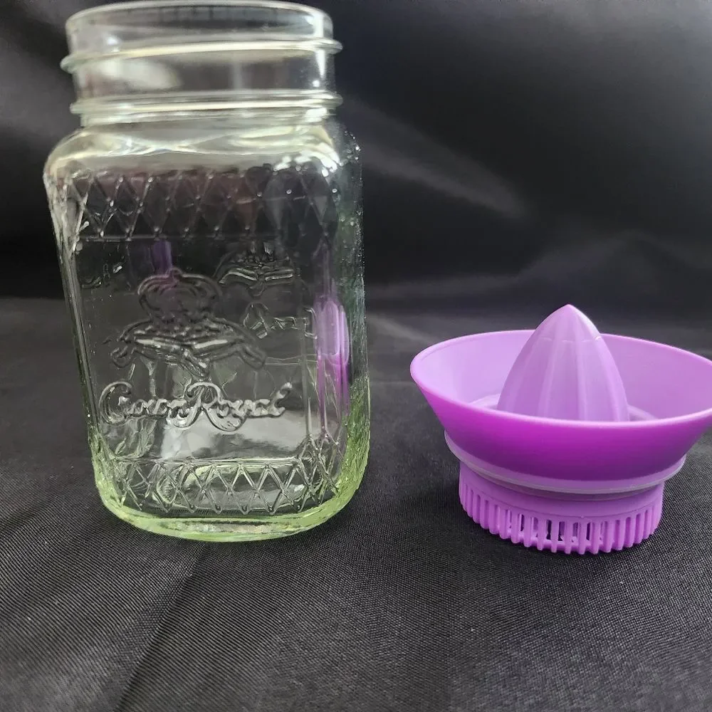 CROWN ROYAL 12 oz Mason Jar Juicer